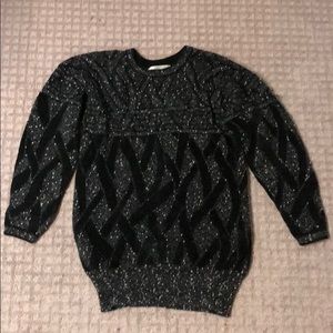 Vintage detailed sweater